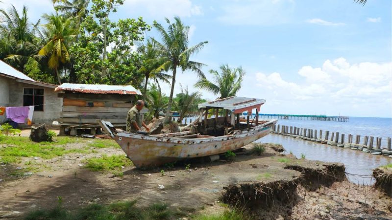 Suara dari Pinggiran Selat Malaka, Ketika Jaring Nelayan Dumai Berganti Setrika