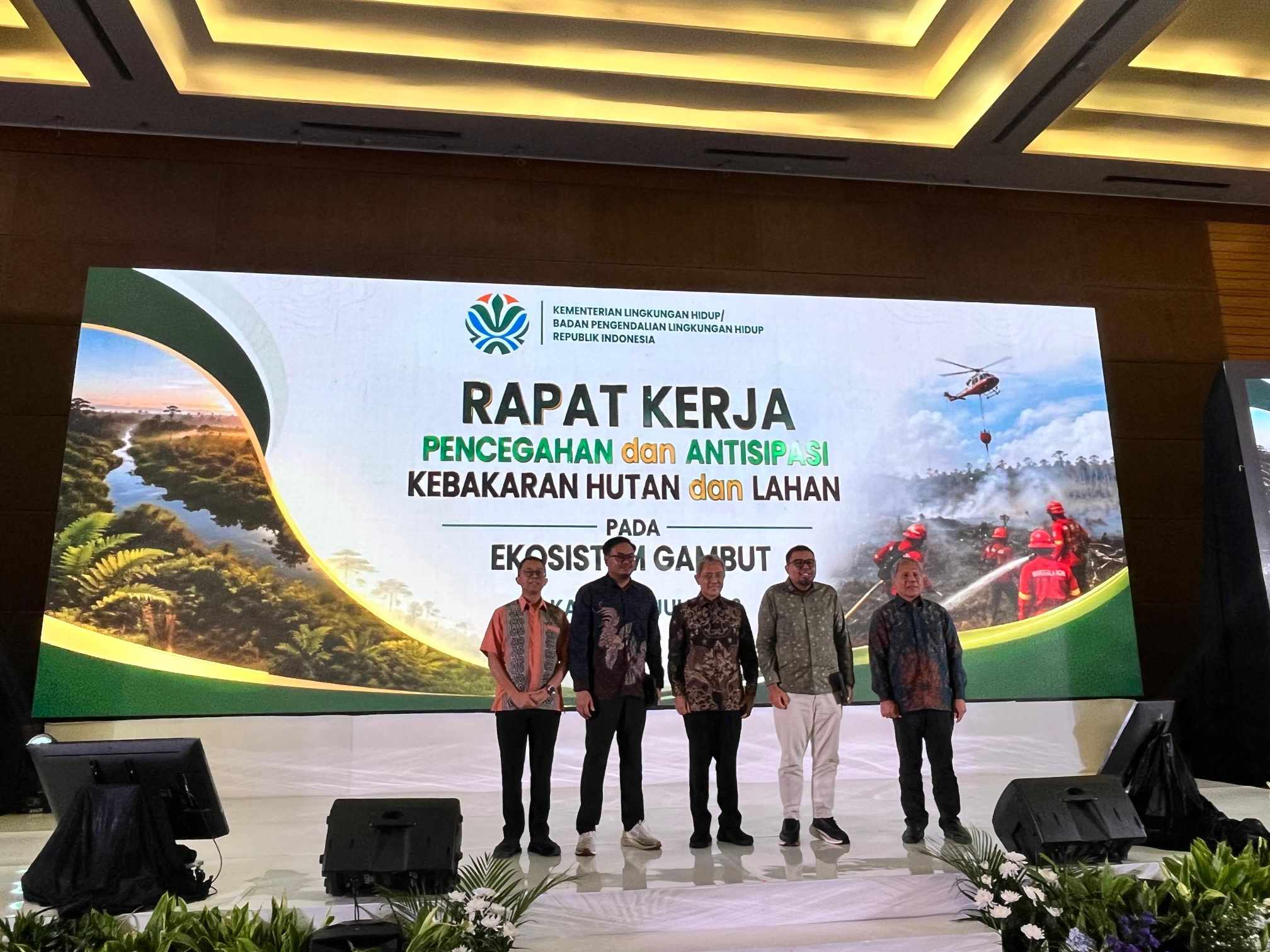 PPN RU Dumai Pamerkan Inovasi Nozzle Gambut di Forum Nasional KLH