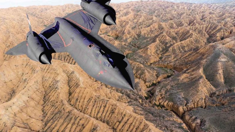 Pesawat Udara SR-71 Blackbird Uji Aerospike NASA Kembali Bangkit