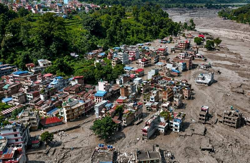 Gletser Runtuh Jadi Pemicu Banjir Bandang Mematikan di Nepal